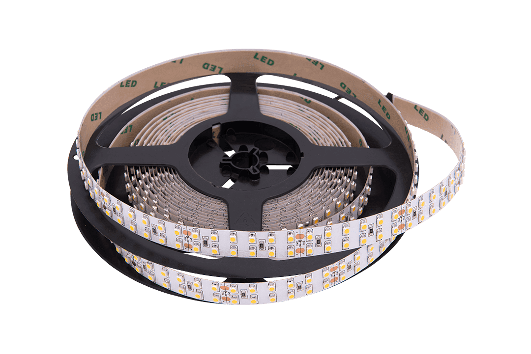 Лента светодиодная стандарт SMD3528 240LED/м 19,2Вт/м 24В IP20 Цвет:Теплый (1метр) SWG